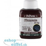 MedPharma TIAMINE 50 mg (Vitamin B1) 1×67 tbl, 60+7 frei