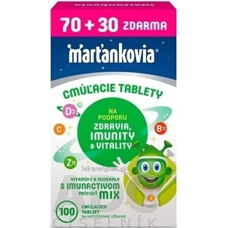 WALMARK Martian avec Immunactiv 1×100 tbl, complément alimentaire