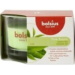 Bolsius Aromatic 2.0 Candela profumata in vetro con tè verde 1×1 pz, dimensioni 80 x 50 mm