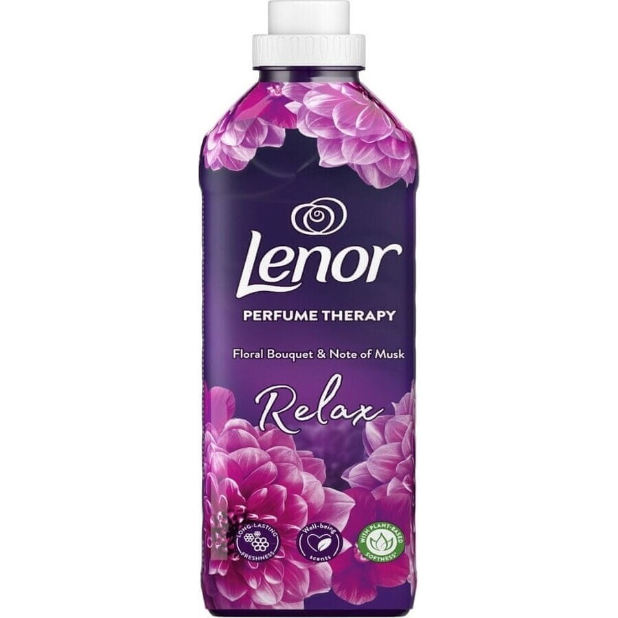 Lenor Fabric Conditioner 925ml, 37 lavages Floral Bouquet & Musk Note 1×925 ml, fabric conditioner