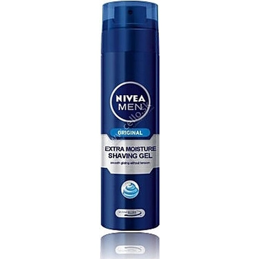 NIVEA MEN Original Shave Gel 1×200 ml, gel