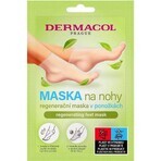 Dermacol Masque régénérant pour les pieds en chaussettes 1×1 pc, masque pour les pieds