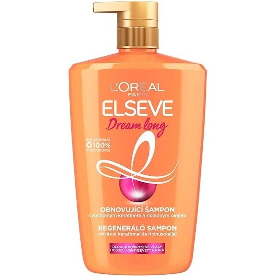 L'Oréal Paris Elseve Dream Long Shampoo, 1000 ml 1000 ml, shampoo