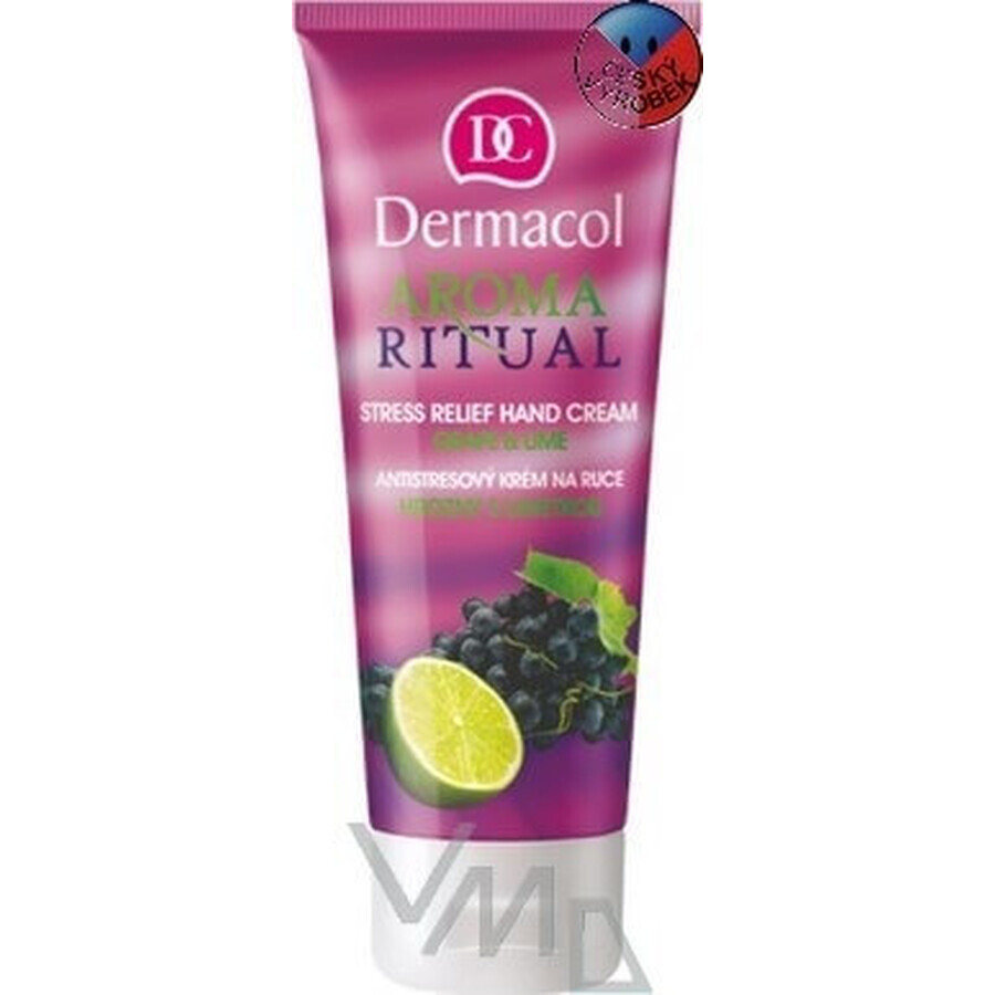 DERMACOL AROMA RITUAL Cremă de mâini Black Cherry 1×100 ml, cremă de mâini