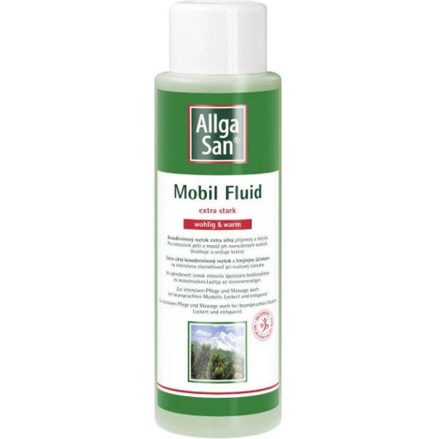 Allga San San Mobil Fluid 1×250 ml, solution de massage