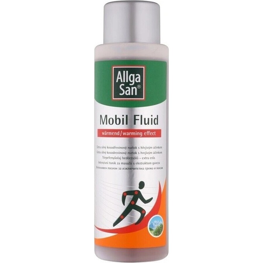 Allga San San Mobil Fluid 1×250 ml, solution de massage