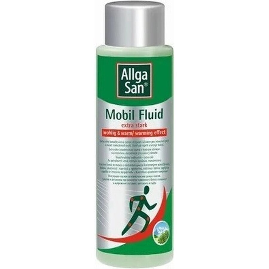 Allga San San Mobil Fluid 1×250 ml, solution de massage