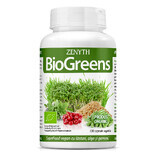 BioGreens Organic SuperFood con germogli e alghe, 120 capsule, Zenyth
