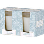 Emocio Frasco cristal 52×65 mm 2 uds en caja Frosty Morning - Bosque de invierno, vela perfumada 1×2 uds, velas perfumadas