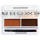 Revolution Relove, Colour Cult Dark, eyebrow care kit 1×3,20 g, eyebrow care kit