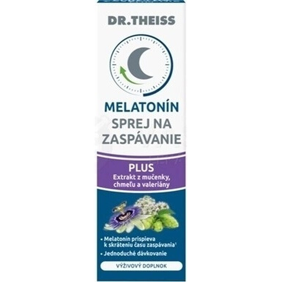 Dr. Theiss Melatonin Sleep Spray PLUS 1×20 ml, melatonin spray