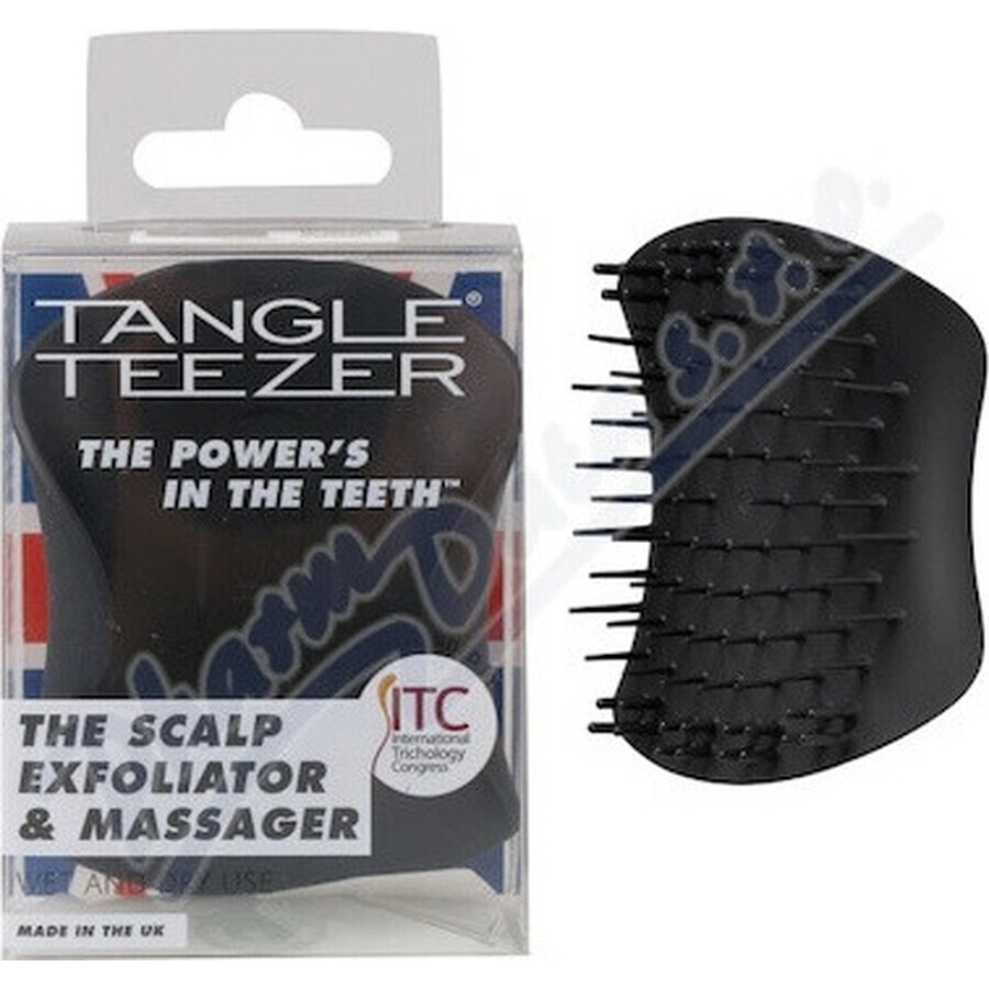 Tangle Teezer® Brosse à cheveux noire 1x1 pc, brosse à cheveux