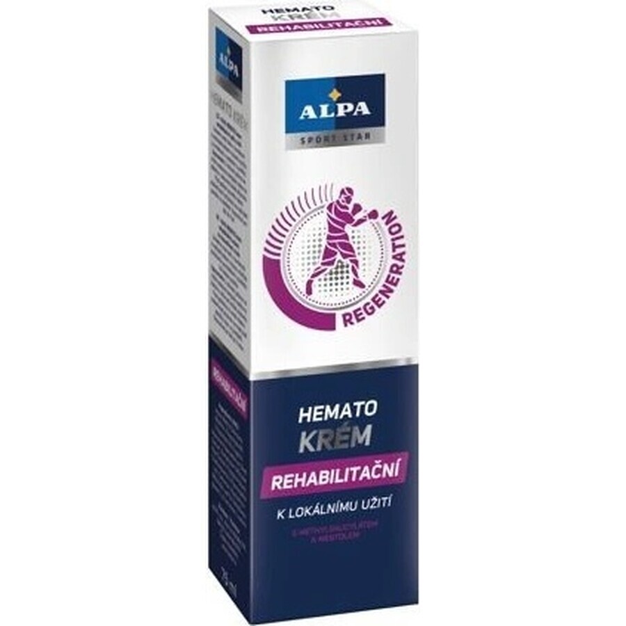 ALPA SportStar HEMATO CREAM 1×75 ml, crème de rééducation