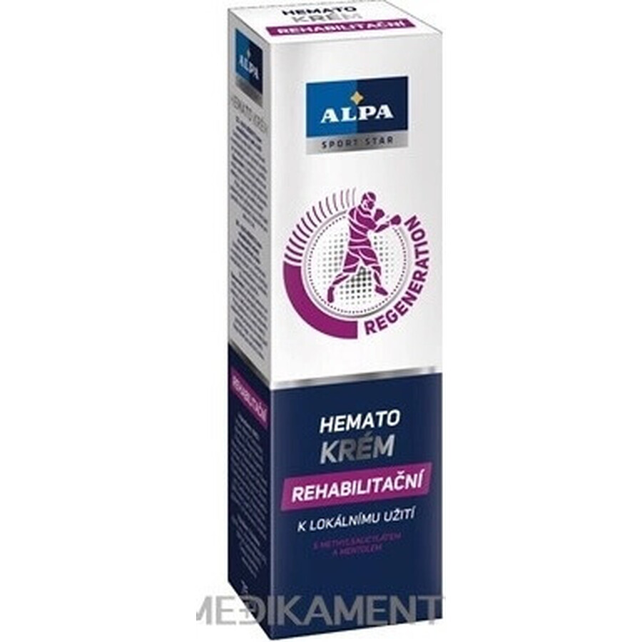 ALPA SportStar HEMATO CREAM 1×75 ml, crème de rééducation