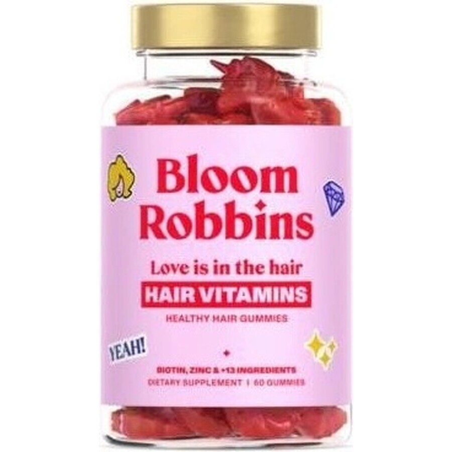 LOVE is in the HAIR - Gummies for healthy hair 1×60 pieces, nutritional supplement