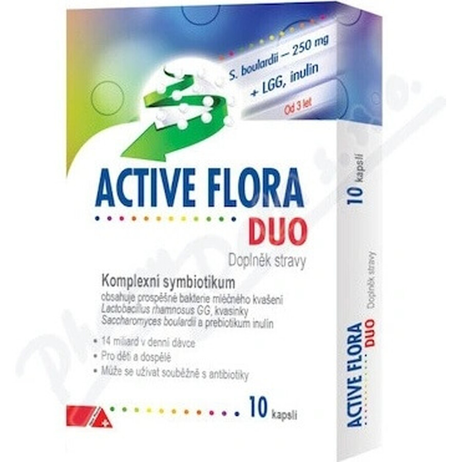 ACTIVE FLORA DUO, 10 cps 1×10 cps, complément alimentaire