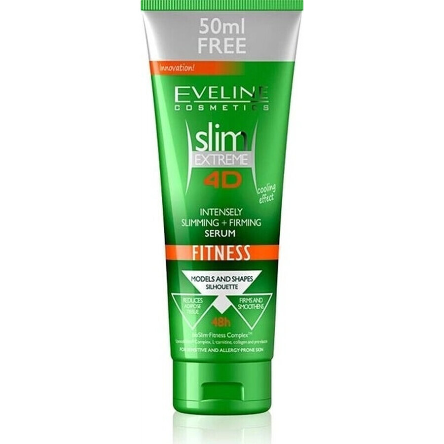 EVELINE SLIM 4D Fitness Intensive Slimming and Firming Serum 250ml 1×250 ml, serum