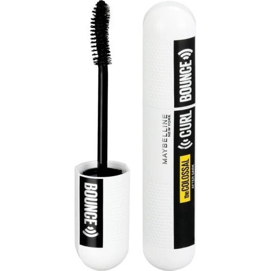 Maybelline New York Máscara de pestañas Colossal Curl Bounce After Dark Extra Black, 10 ml 1×10 ml, máscara de pestañas