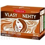 TEREZIA HAIR & NECHTY 1×60 cps, complément alimentaire