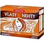 TEREZIA HAIR & NECHTY 1×60 cps, complément alimentaire