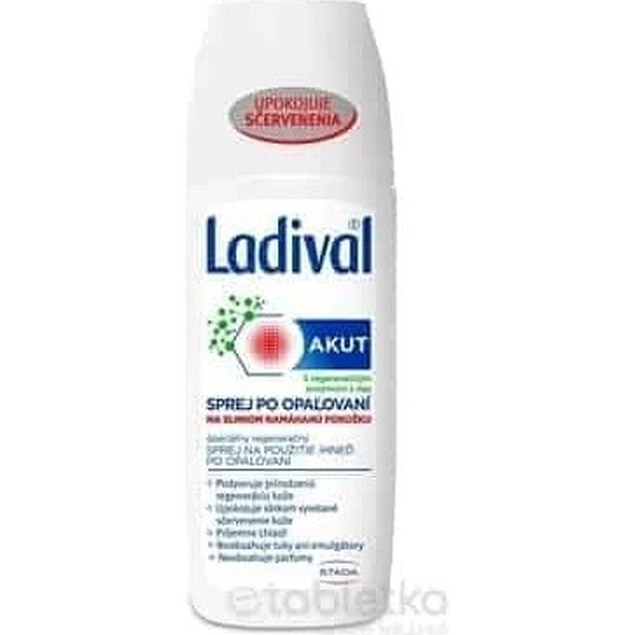 LADIVAL Akut spray 1×150 ml, spray după plajă