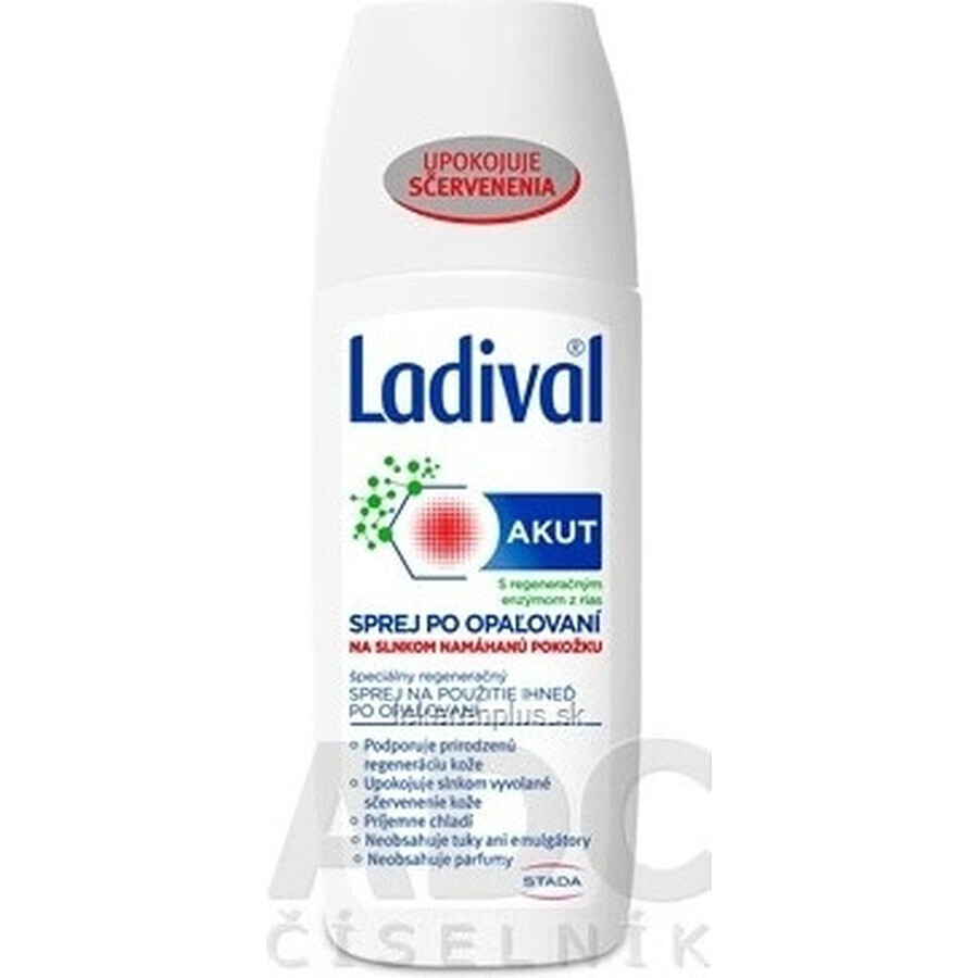 LADIVAL Akut spray 1×150 ml, spray după plajă