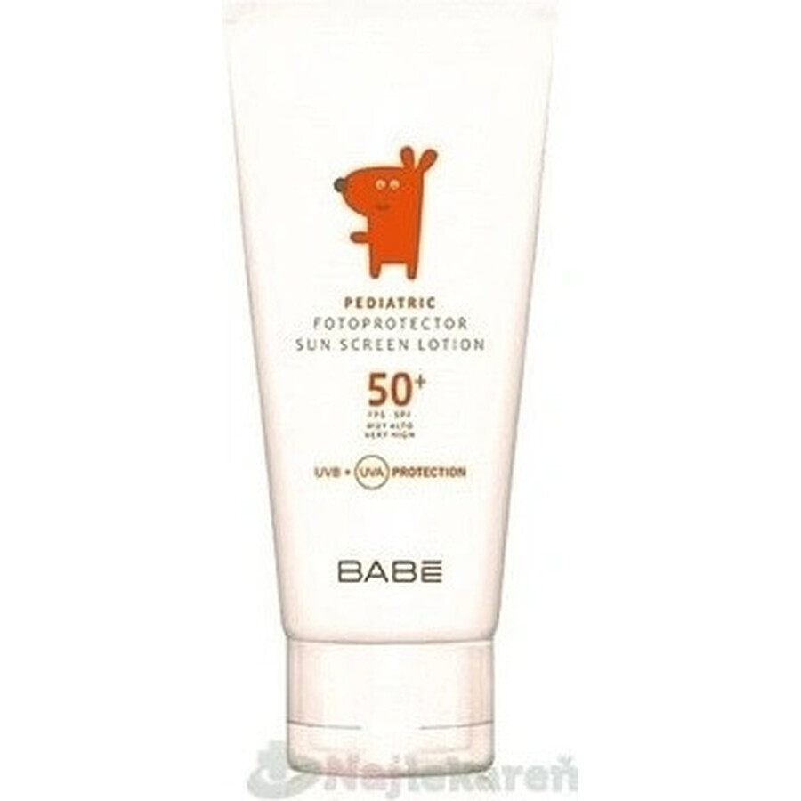 BABE DETS.OP.MILK SPF50+ 100ML CEUMED 1×100 ml, (Lotion solaire pédiatrique)