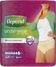 DEPEND NORMAL S/M pour femmes 1&#215;10 pcs, culotte extensible