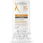 A-DERMA PROTECT X-TREM STICK 50+ stick transparent 1x8 g