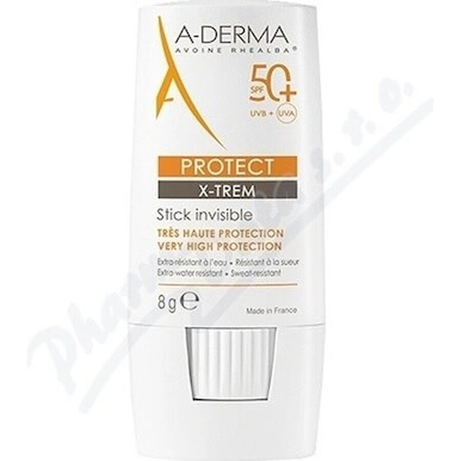 A-DERMA PROTECT X-TREM STICK 50+ stick transparent 1x8 g