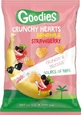 Goodies krokante banaan en aardbei hartjes 1×30 g, knapperig