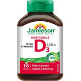 Jamieson Vitamine D3 2500 IU 135 cps 1×135 gélules