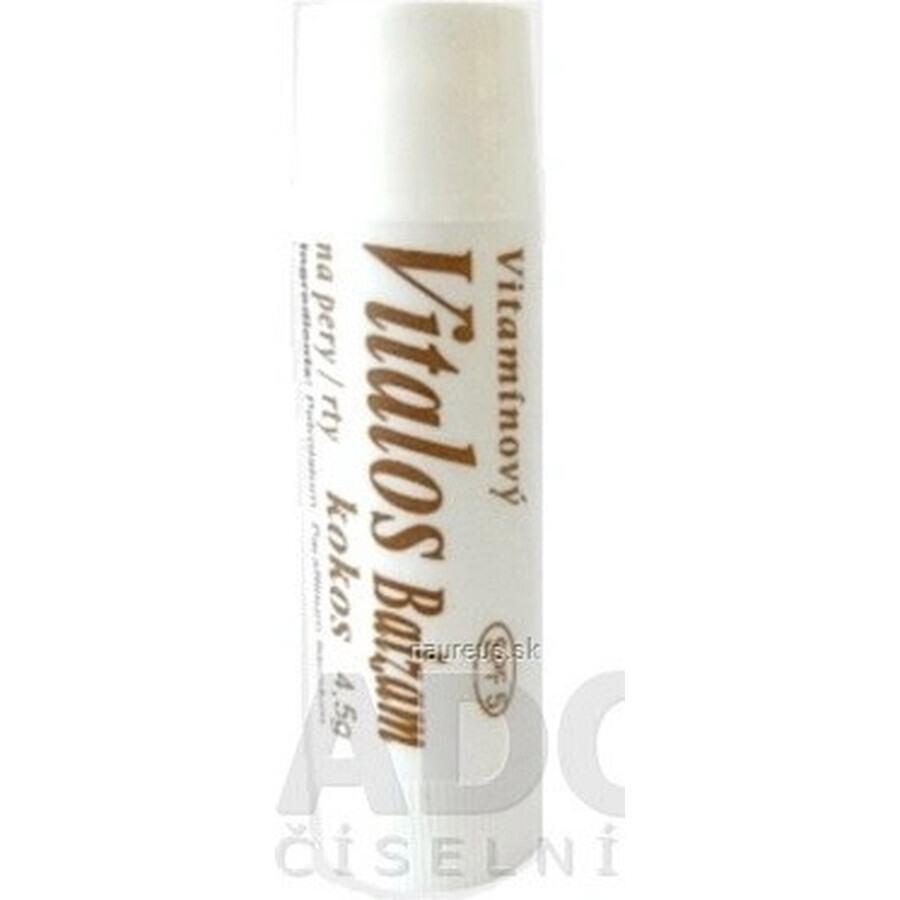 VITALOS Bálsamo Labial Coco SPF 5 1×1 ud, bálsamo vitamínico