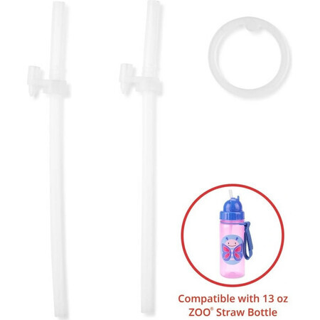 SKIP HOP Pailles de rechange 2 pcs pour PP Zoo Glass 1×2 pcs