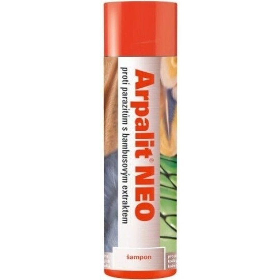 Arpalit NEO shampooing à l'extrait de feuilles d'arbre à thé 1×250 ml, shampooing contre les parasites