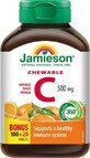 JAMIESON VITAMINE C 500 mg mix 1&#215;120 tbl, VITAMINE C, mix