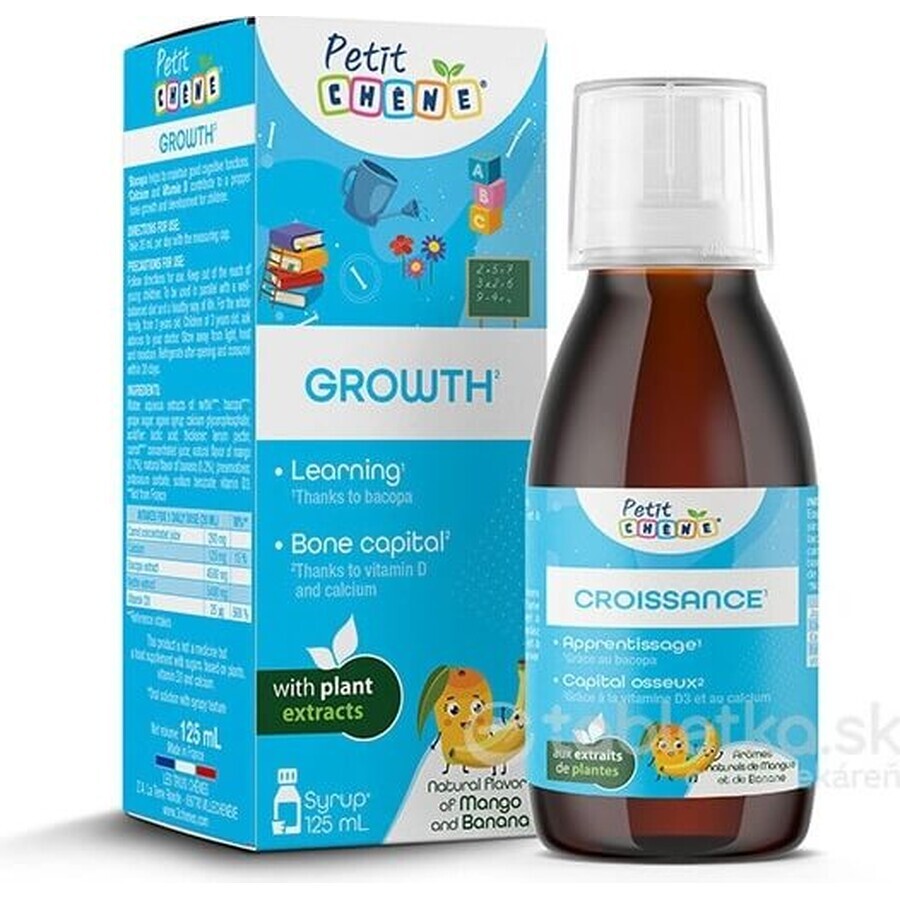 Petit CHENE GROWTH 1×125 ml, baby vitamins