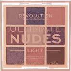 Revolution, Ultimate Nudes Medium, paleta de sombras de ojos 1×0,90 g, paleta de sombras de ojos