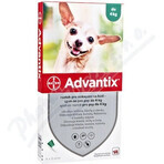 Advantix Spot-on für Hunde bis zu 4 kg 4×0,4 ml, Pipette