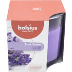 Bolsius Aromatic 2.0 Sticlă 95x95mm Lavanda, lumânare parfumată 1×1 buc, lumânare parfumată