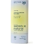 ATTITUDE Stick visage et lèvres 100% minéral ATTITUDE SPF 30 pour peaux sensibles et atopiques 1×20 g, stick visage et lèvres