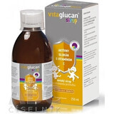 SIROP VITAGLUCAN 1×250 ml, sirop aromatisé au citron pour les enfants