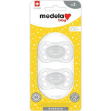 Medela Baby NEWBORN Sucette 0-2m 1×1 pièce, sucette 0-2m