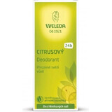 WELEDA Déodorant Citrus 1×200 ml, déodorant, recharge - sans spray