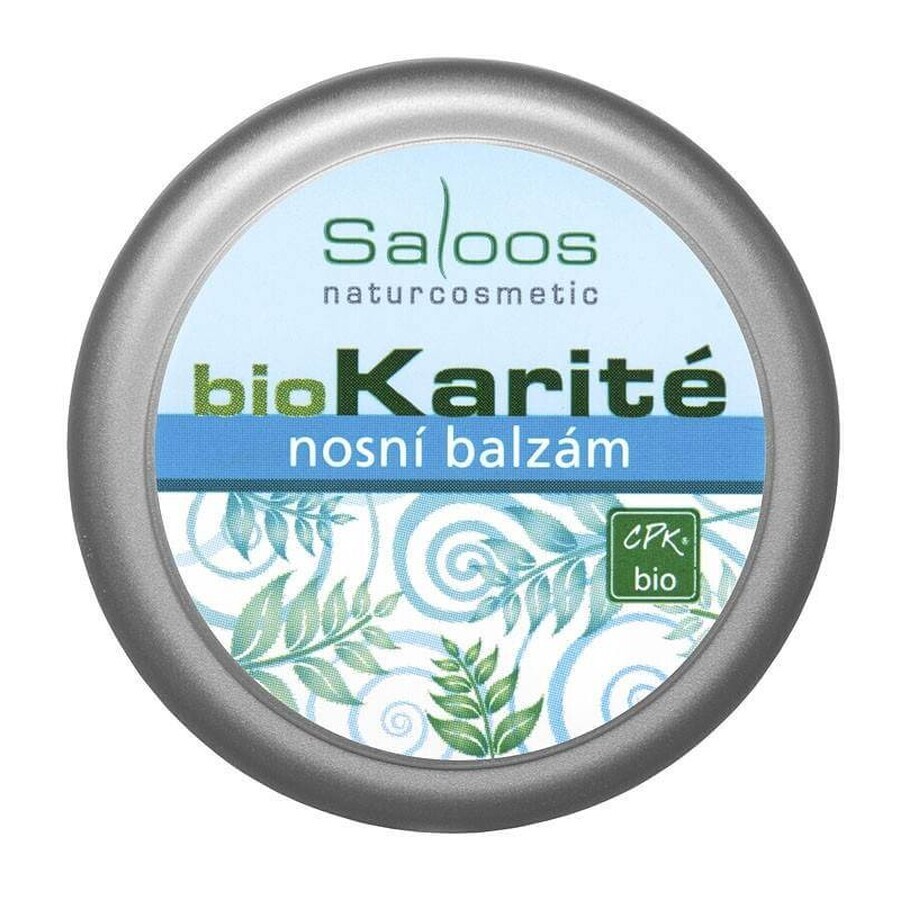 Saloos bioKarité baume nasal 1×19 ml, baume