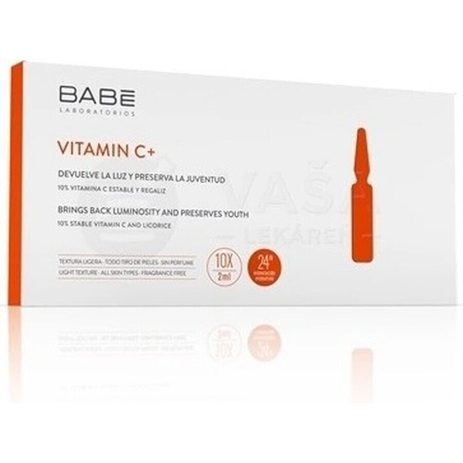 BABÉ VITAMINE C+ Solution en ampoules de 10×2 ml