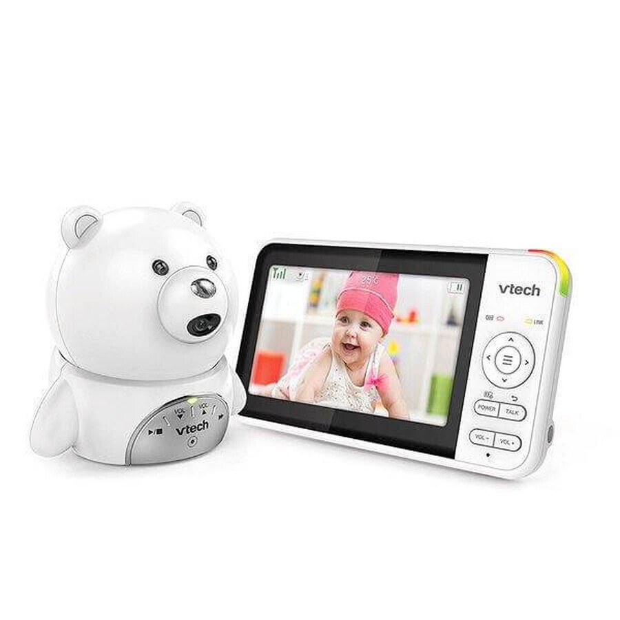 VTECH BM5150-BEAR, baby vidéo babysitter avec écran 5" 1×1pcs, babysitter