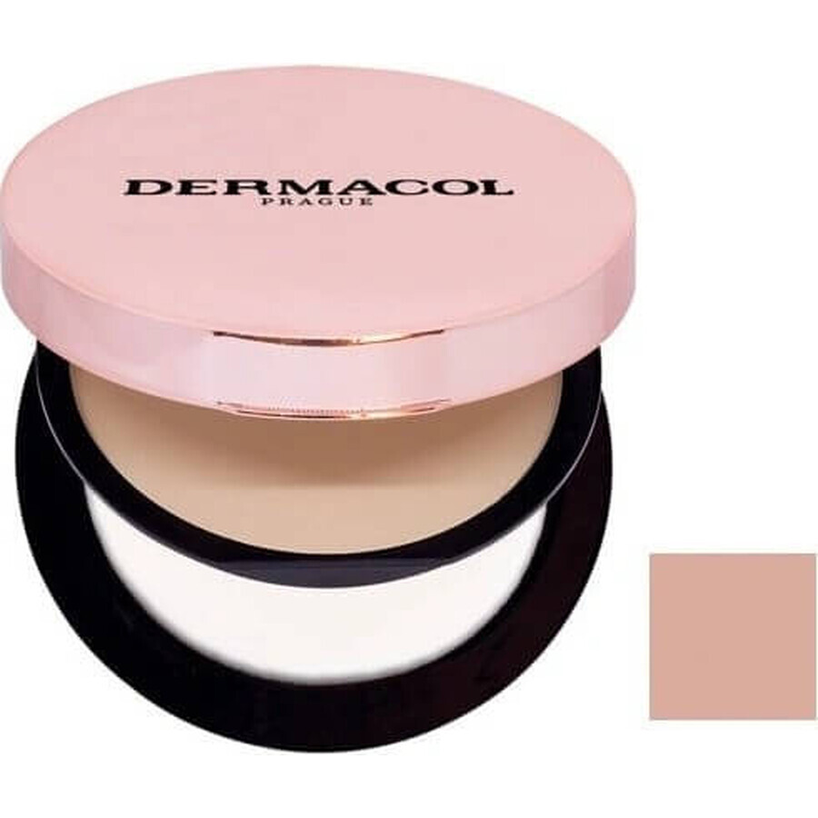 Dermacol 24H Long-Wear 2in1 langhoudende make-up en poeder nr.3 1×9 g