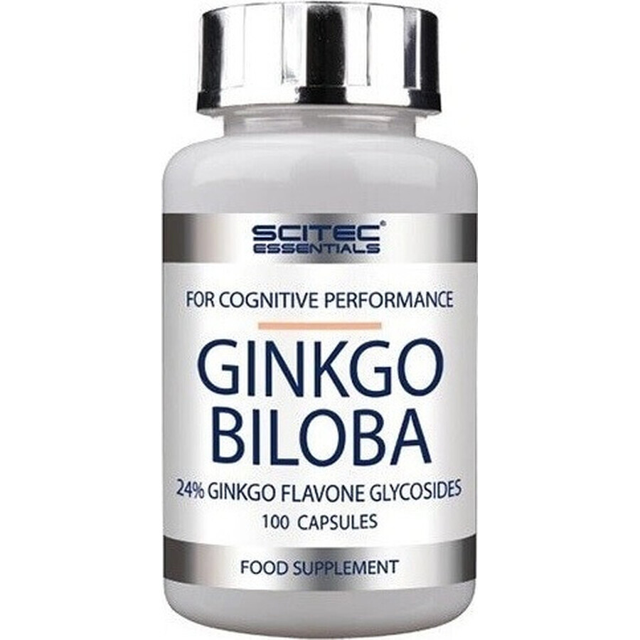 Scitec Nutrition Ginkgo Biloba 1×100 tbl, voedingssupplement