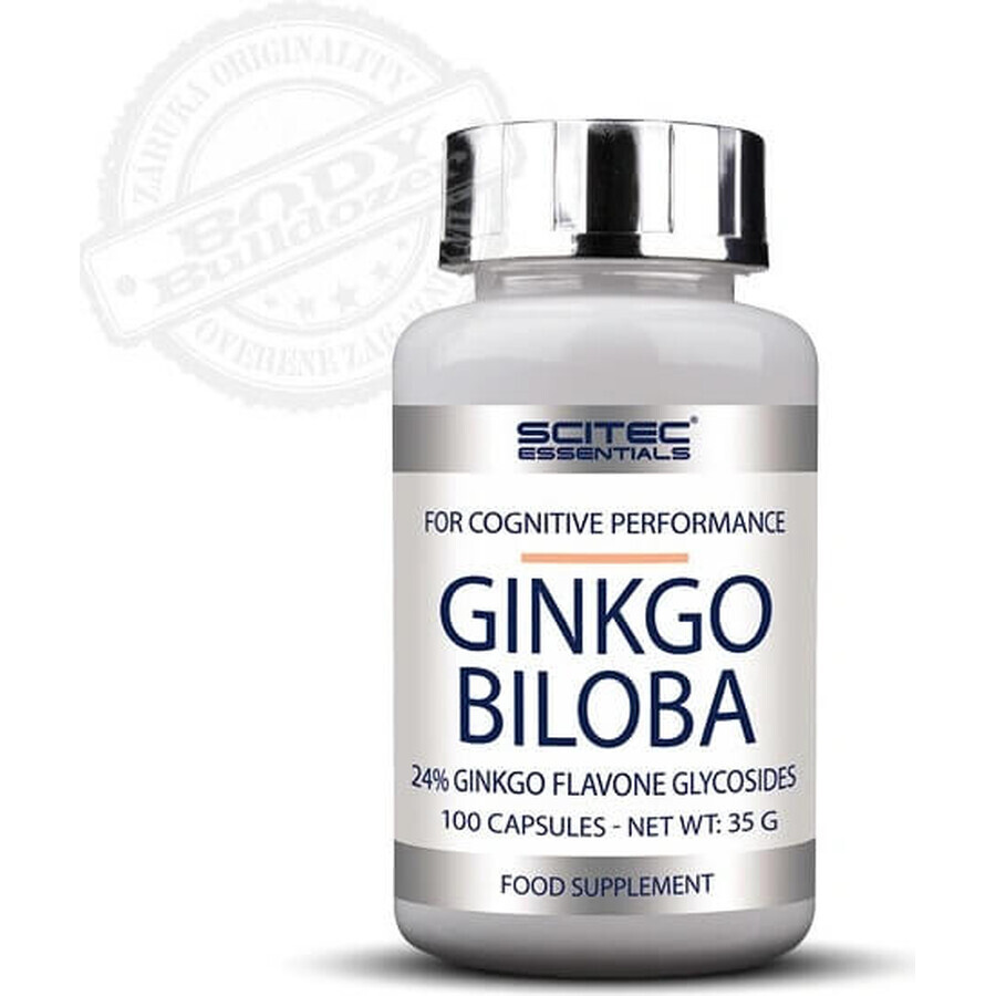 Scitec Nutrition Ginkgo Biloba 1×100 tbl, voedingssupplement